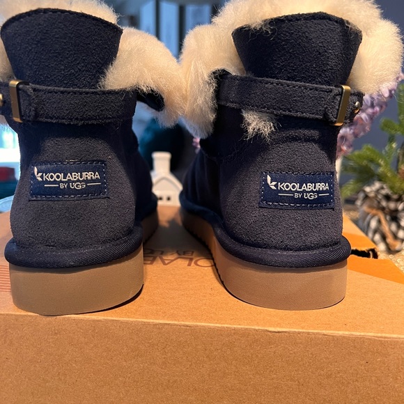 Remley Mini Koolaburra by UGG navy woman’s size 6. - Picture 5 of 7